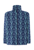 Chaqueta de Pijama Hombre Invierno Premium Forro Polar Estampado - Azul 0500_20