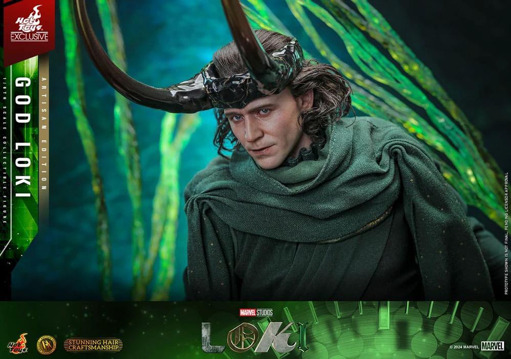 Figura DX 1/6 God Loki Artisan Edition Hot Toys Exclusive 31 cm