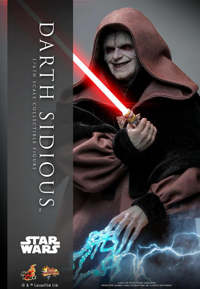 Star Wars Figura Movie Masterpiece 1/6 Darth Sidious 29 cm