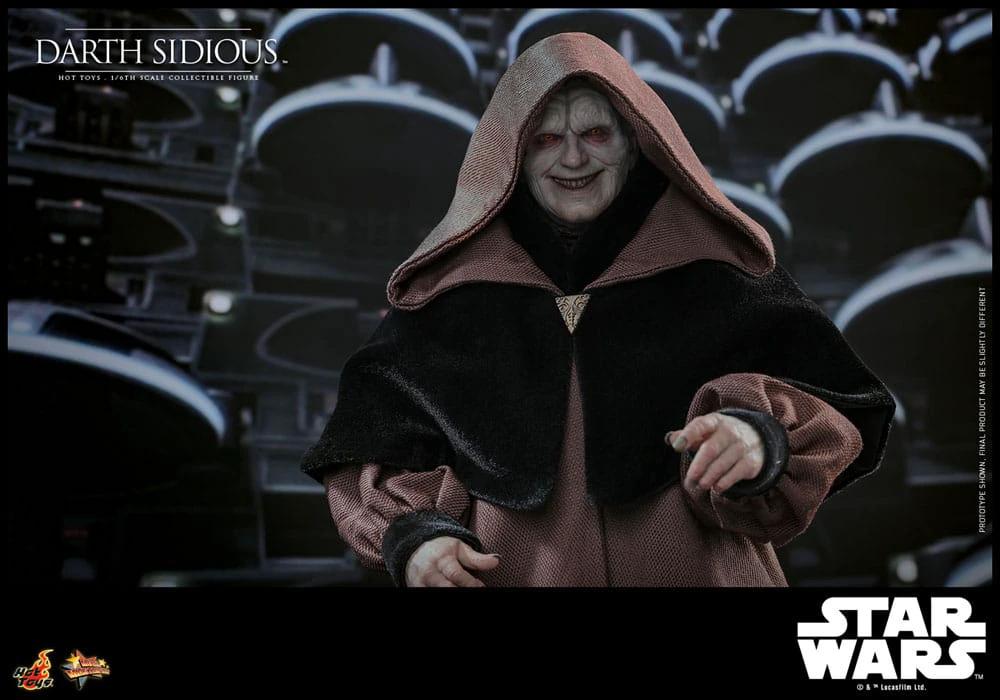 Star Wars Figura Movie Masterpiece 1/6 Darth Sidious 29 cm