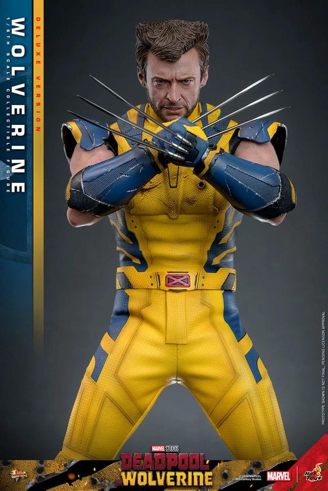 Deadpool & Wolverine Movie Masterpiece Figura 1/6 Wolverine (Deluxe Version) 31 cm MMS754
