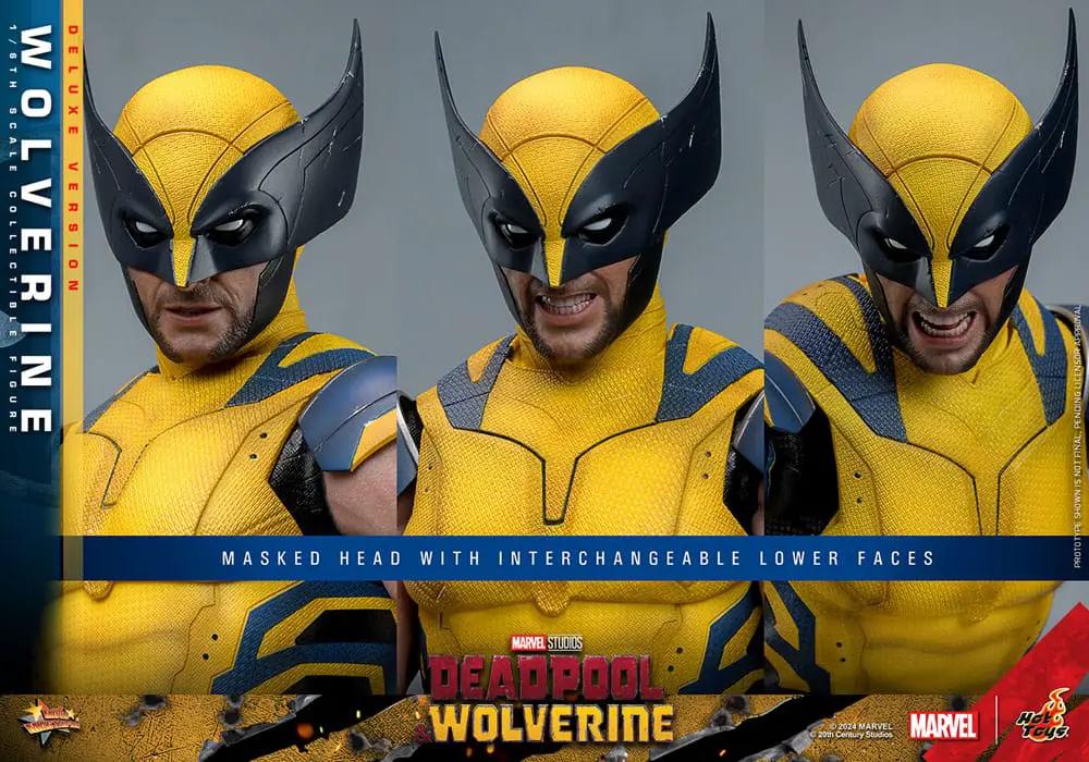 Deadpool & Wolverine Movie Masterpiece Figura 1/6 Wolverine (Deluxe Version) 31 cm MMS754