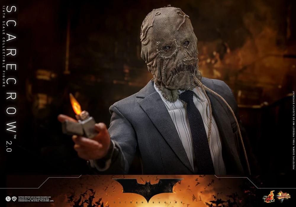 Batman Begins Figura Movie Masterpiece 1/6 Scarecrow 2.0 30 cm