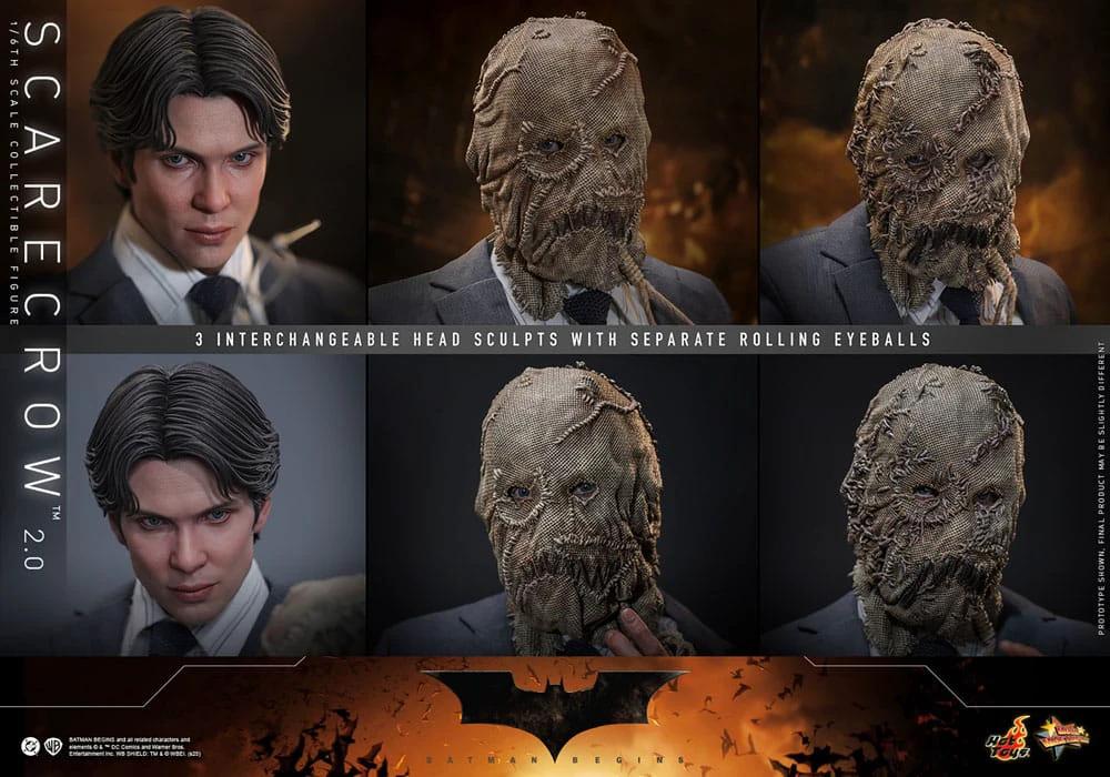 Batman Begins Figura Movie Masterpiece 1/6 Scarecrow 2.0 30 cm