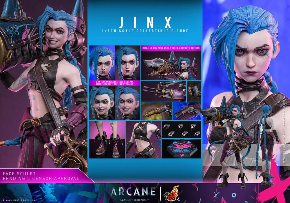 Arcane Figura 1/6 Jinx 27 cm