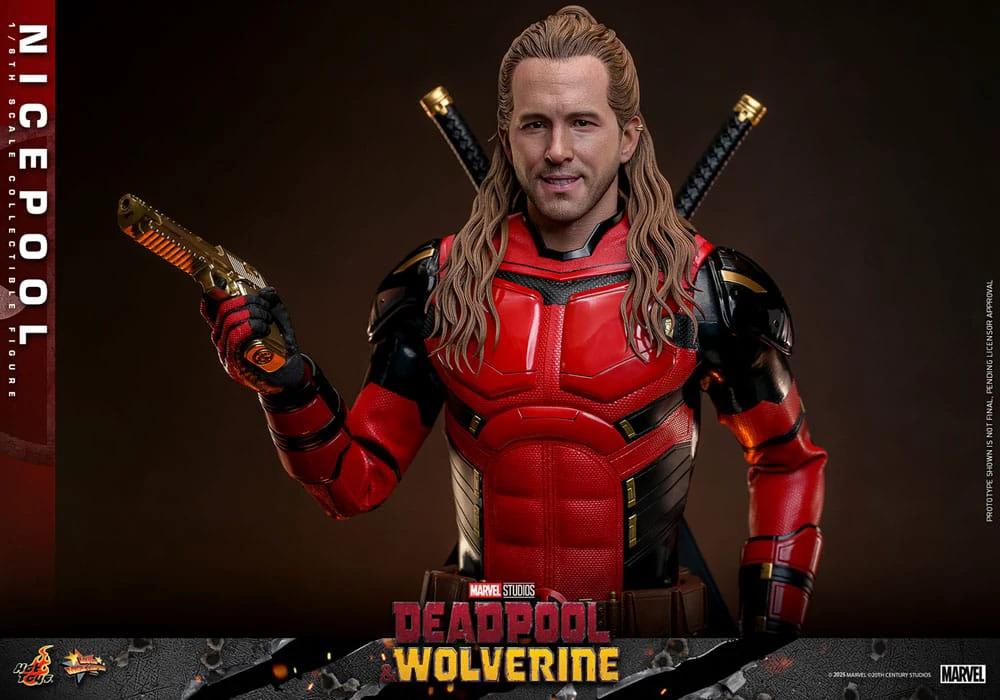 Deadpool & Wolverine Movie Masterpiece Figura 1/6 Nicepool 30 cm
