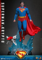 Superman (2025) Figura Movie Masterpiece 1/6 Superman & Krypto 33 cm MMS812