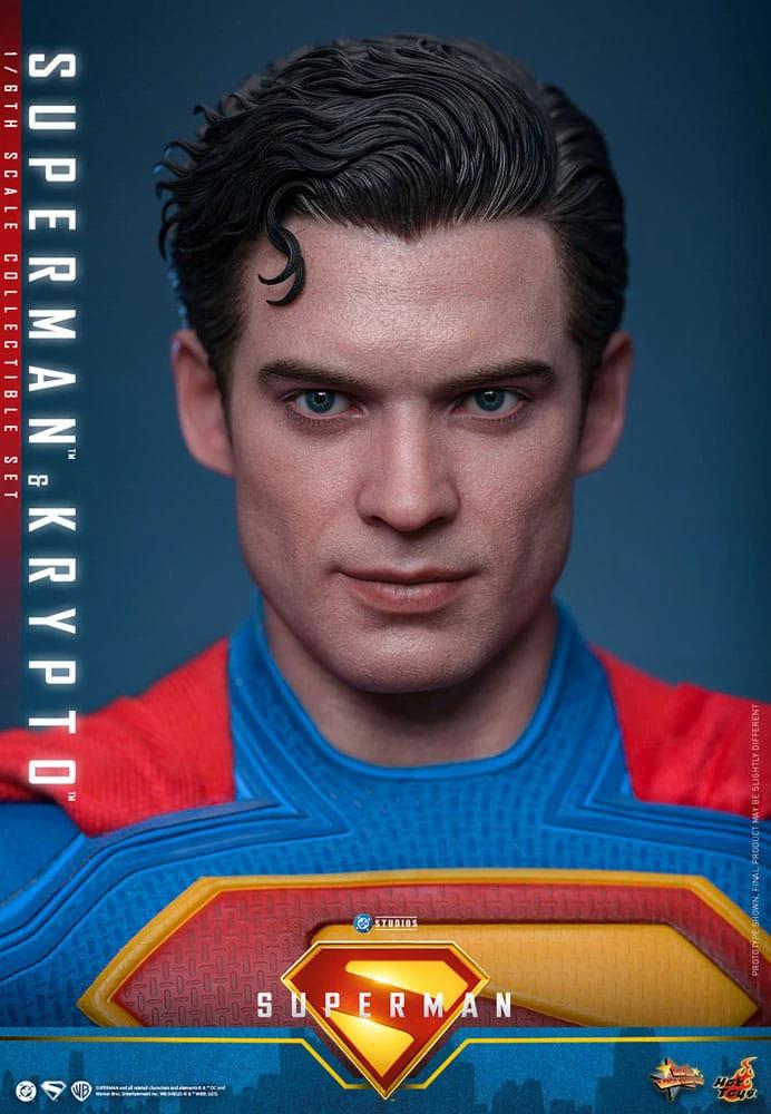Superman (2025) Figura Movie Masterpiece 1/6 Superman & Krypto 33 cm MMS812