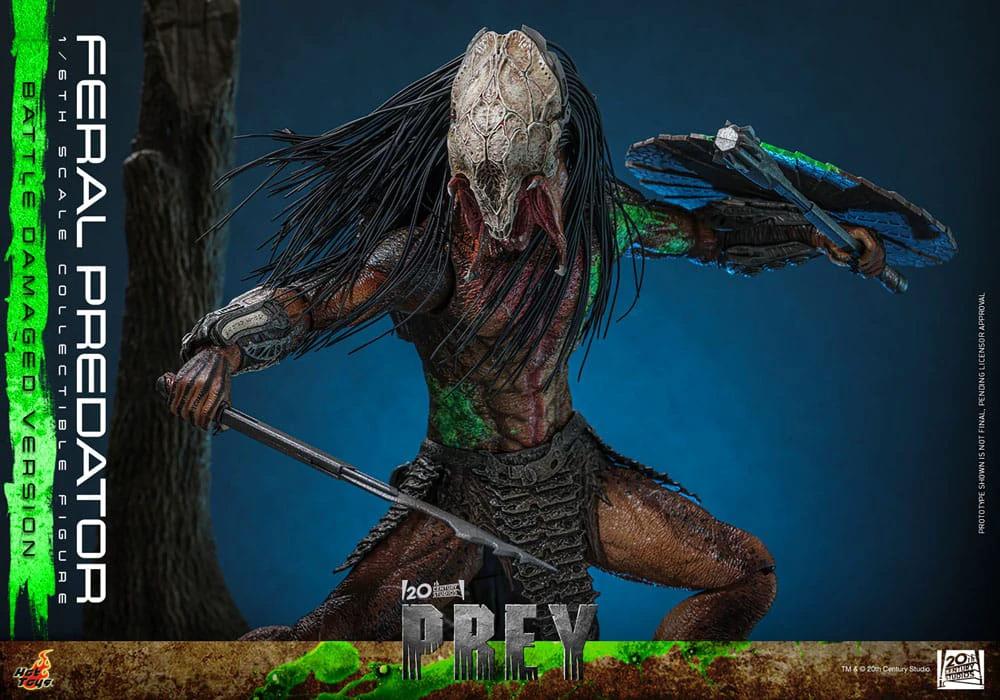 Prey Figura 1/6 Feral Predator (Battle Damaged Version) 37 cm