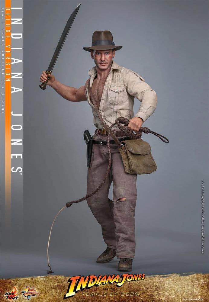Indiana Jones Figura Movie Masterpiece 1/6 (Deluxe Version) 30 cm
