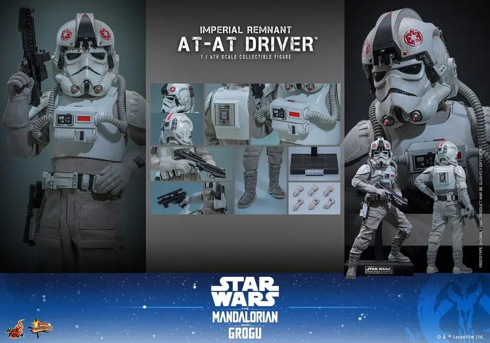 Star Wars Movie Masterpiece Figura 1/6 Imperial Remnant AT-AT Driver 30 cm