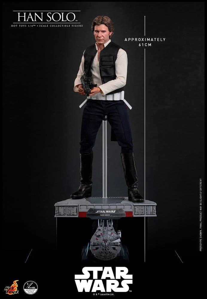 Star Wars Episode IV Figura 1/4 Han Solo 46 cm