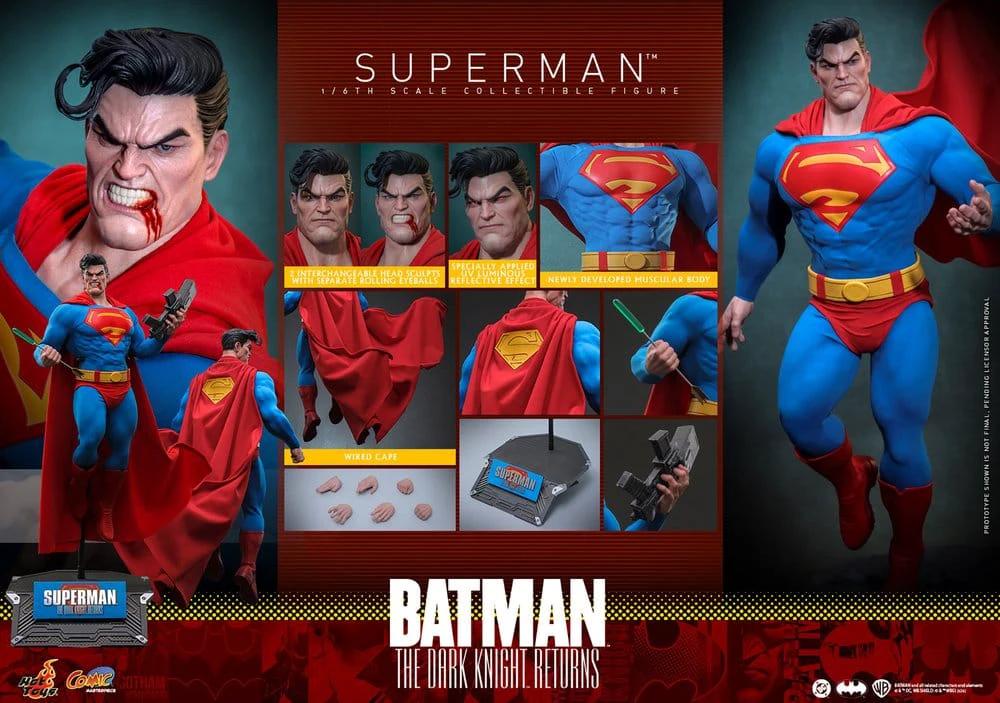 Batman: The Dark Knight Returns Figura Comic Masterpiece 1/6 Superman 34 cm