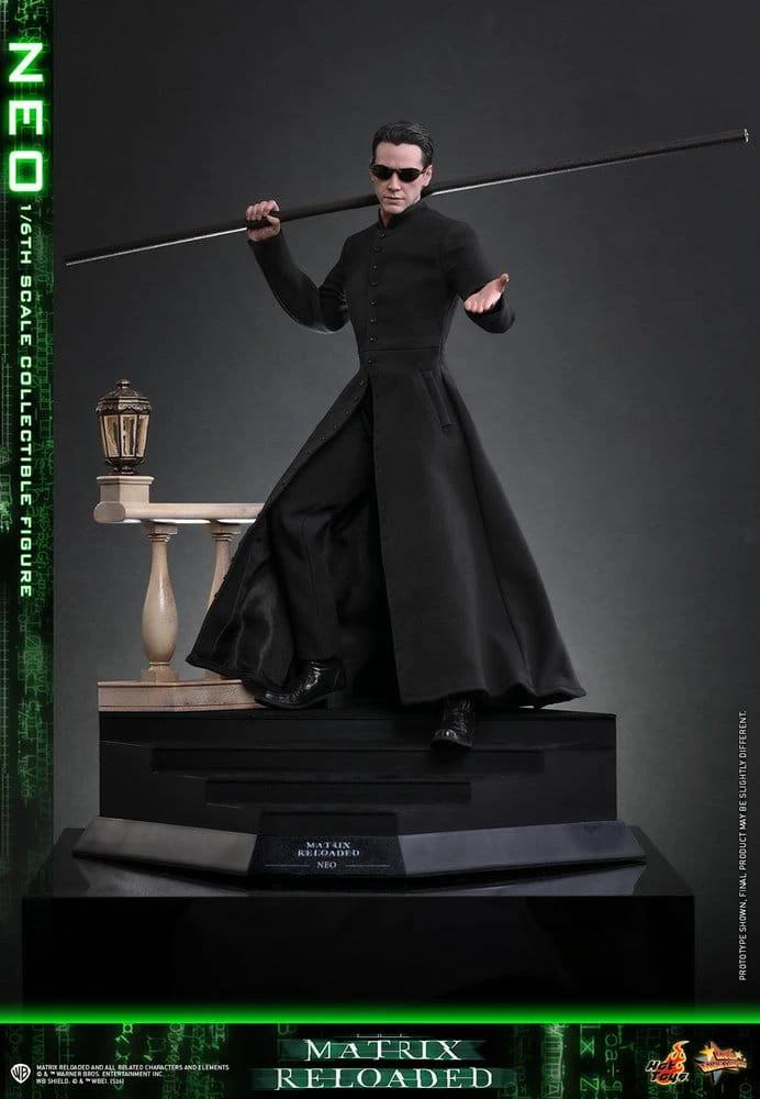 Matrix Reloaded Movie Masterpiece Figura 1/6 Neo 31 cm