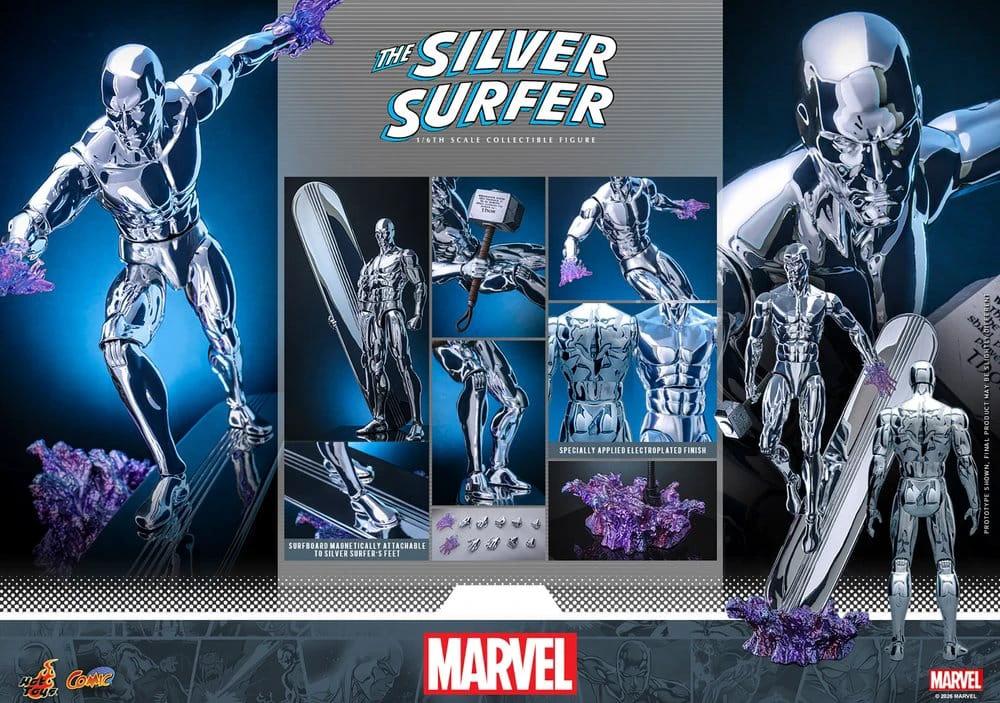 Marvel Figura 1/6 Silver Surfer 32 cm
