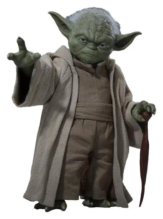 Star Wars: La Venganza de los Sith Movie Masterpiece Figura 1/6 Yoda 14 cm