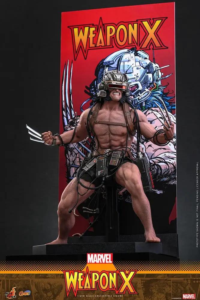Marvel Comic Masterpiece Figura 1/6 Weapon X 31 cm