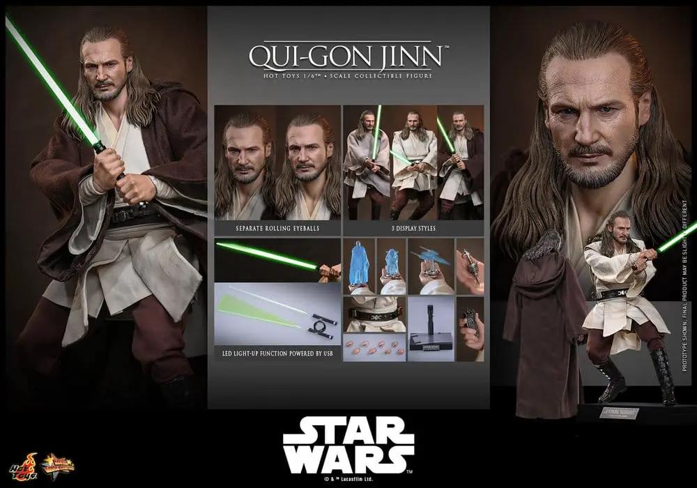 Star Wars Movie Masterpiece Figura 1/6 Qui-Gon Jinn (Collector Edition) 32 cm