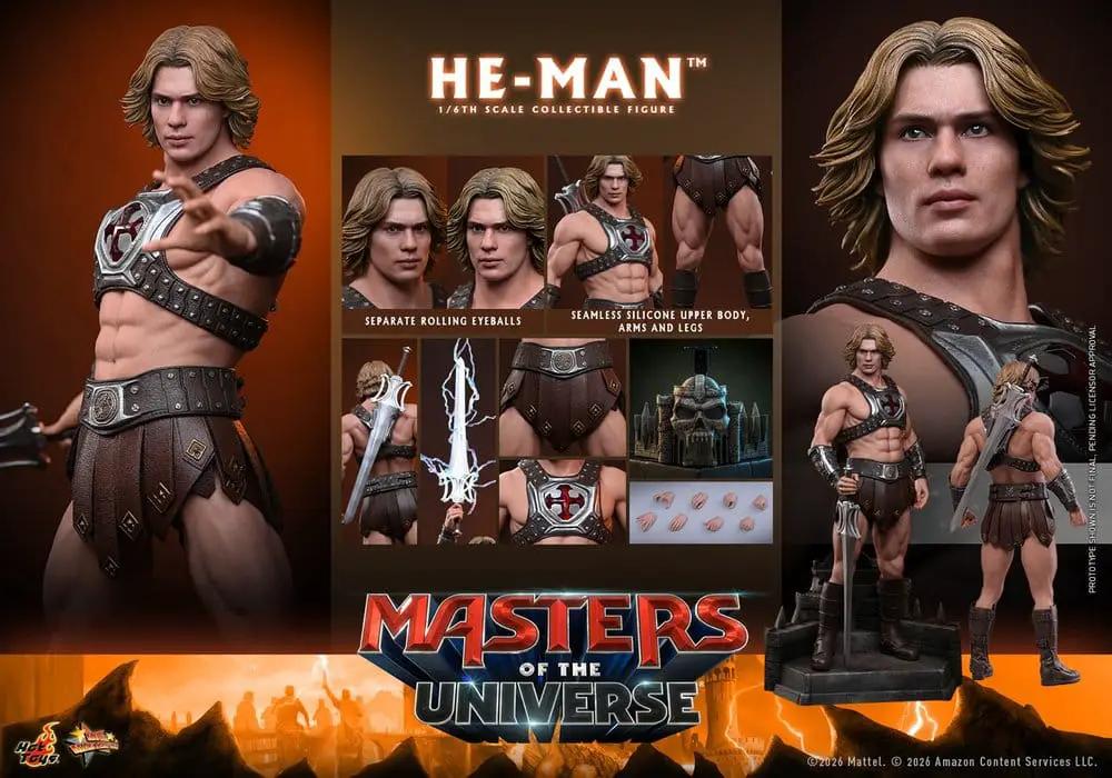 Masters of the Universe Movie Masterpiece Figura 1/6 He-Man 31 cm