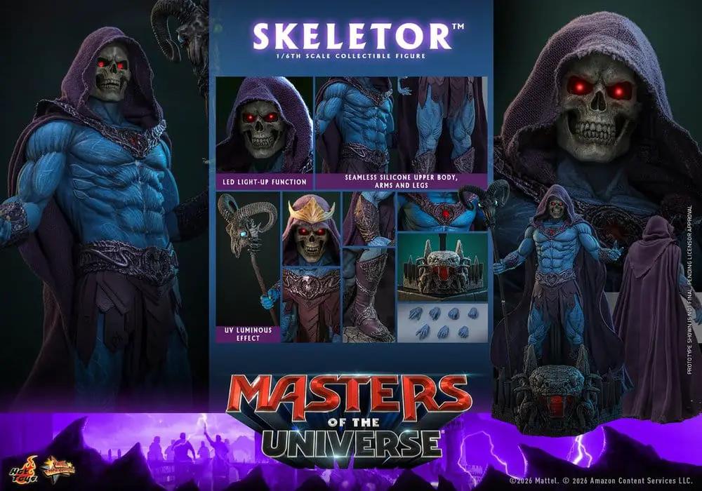 Masters of the Universe Movie Masterpiece Figura 1/6 Skeletor 31 cm