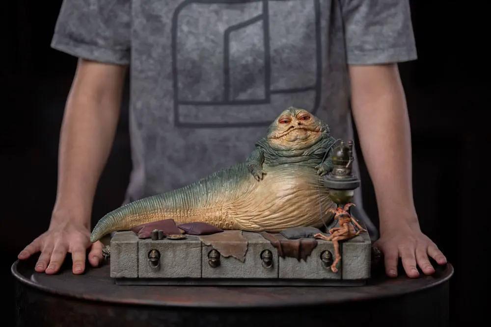 Star Wars Estatua 1/10 Deluxe Art Scale Jabba The Hutt 23 cm