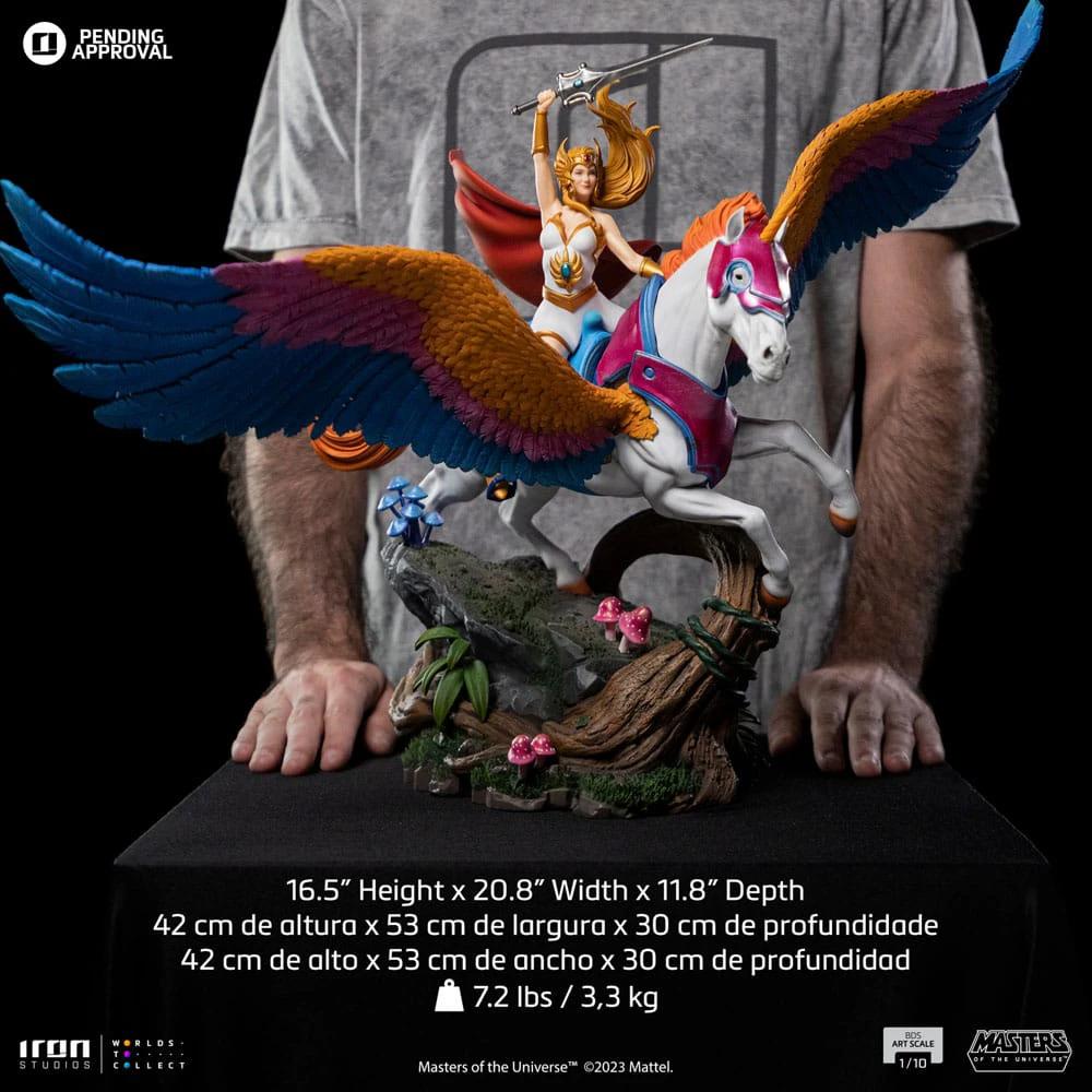 Masters of the Universe Estatua BDS Art Scale 1/10 She-Ra and Swiftwind 42 cm