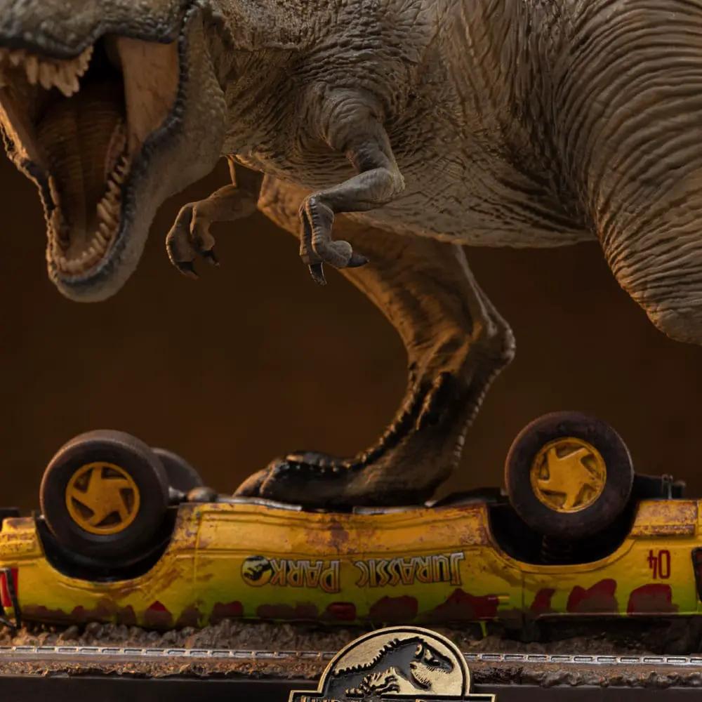 Jurassic Park Icons Estatua T-Rex Attack 15 cm