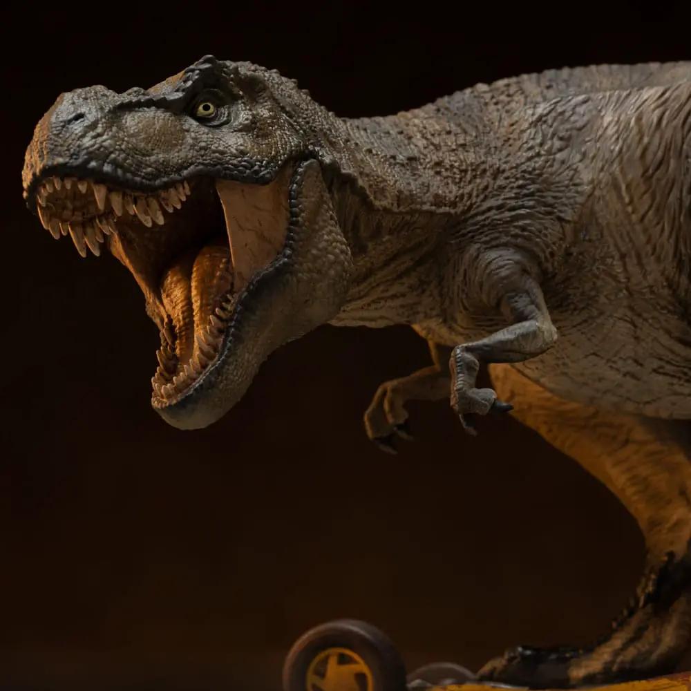 Jurassic Park Icons Estatua T-Rex Attack 15 cm