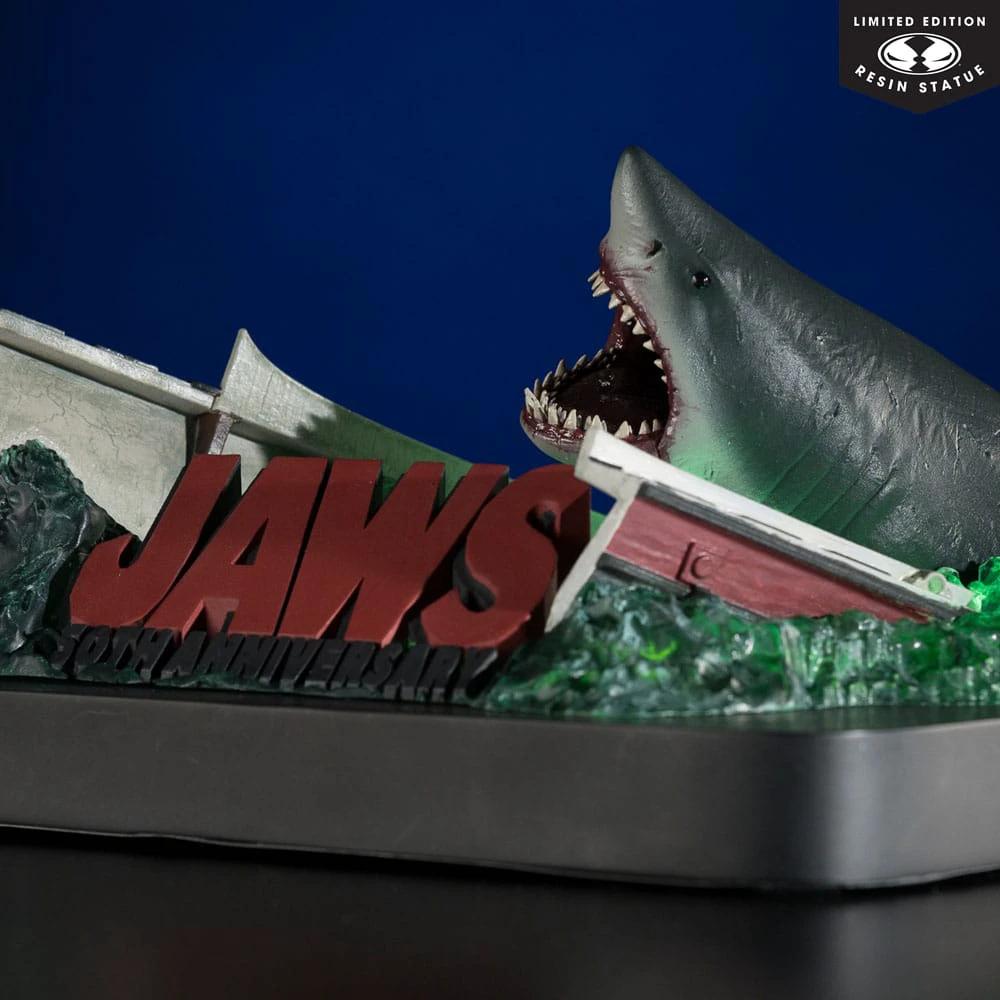 Tiburón Estatua 1/48 Poliresina Jaws (50th Anniversary) 25 cm
