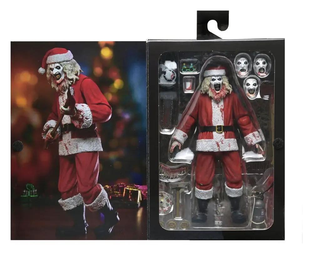 Terrifier 3 Figura Ultimate Santa Suit Art the Clown (Bloody Version) 18 cm