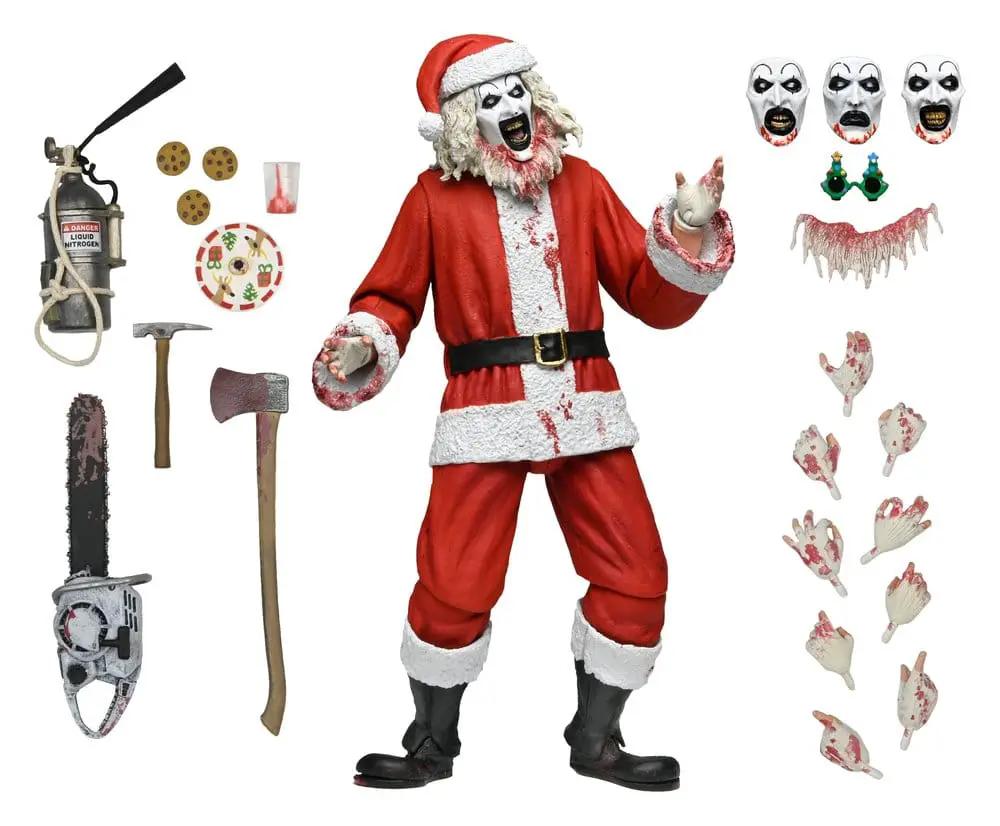 Terrifier 3 Figura Ultimate Santa Suit Art the Clown (Bloody Version) 18 cm