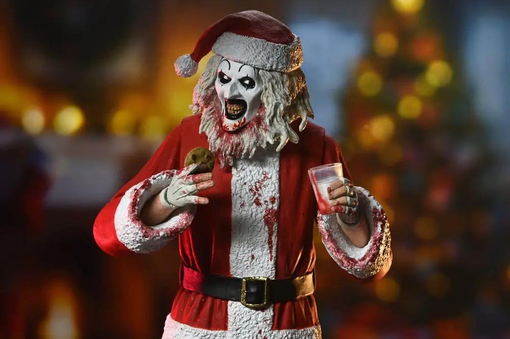 Terrifier 3 Figura Ultimate Santa Suit Art the Clown (Bloody Version) 18 cm