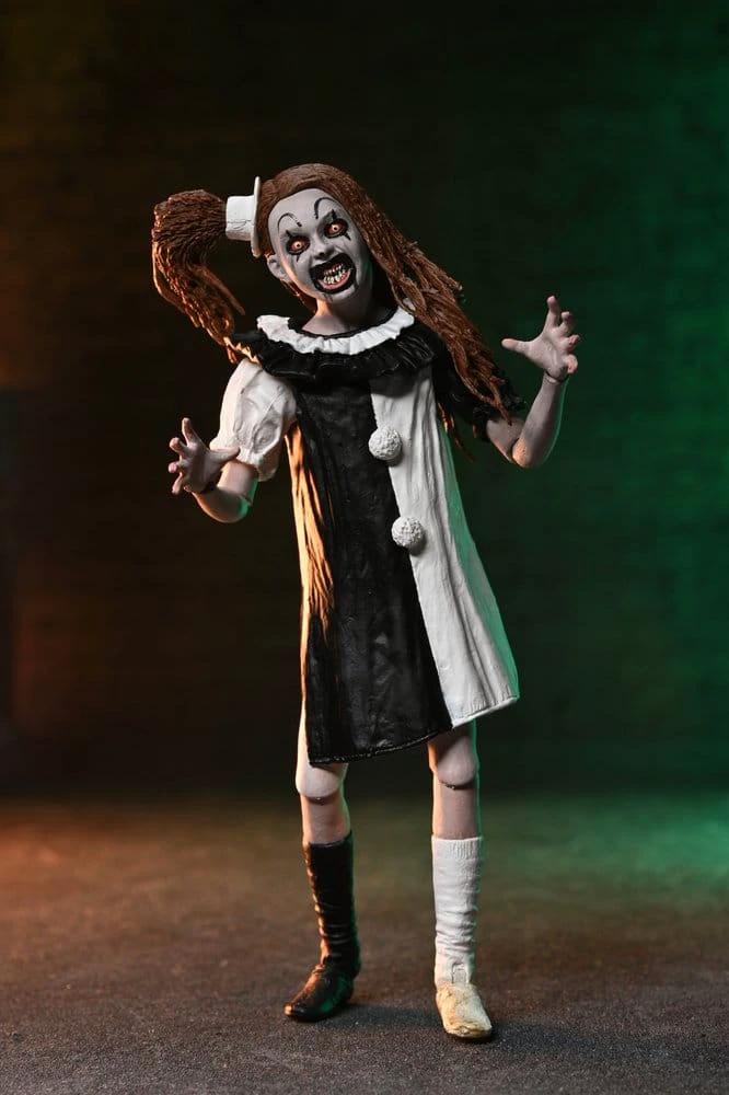 Terrifier 2 2 pack Figuras Ultimate Art the Clown & Little Pale Girl 18 cm
