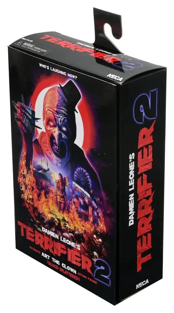 Terrifier 2 Ultimate Figura Art the Clown (Blood Splattered) 18 cm