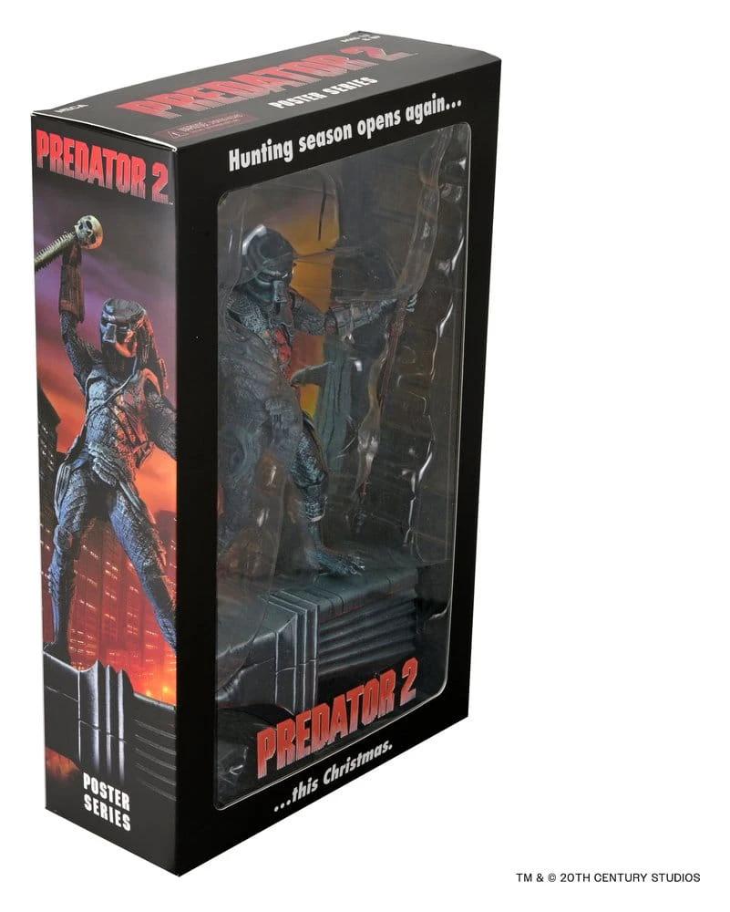 Depredador 2 Figura City Hunter Poster Series 18 cm
