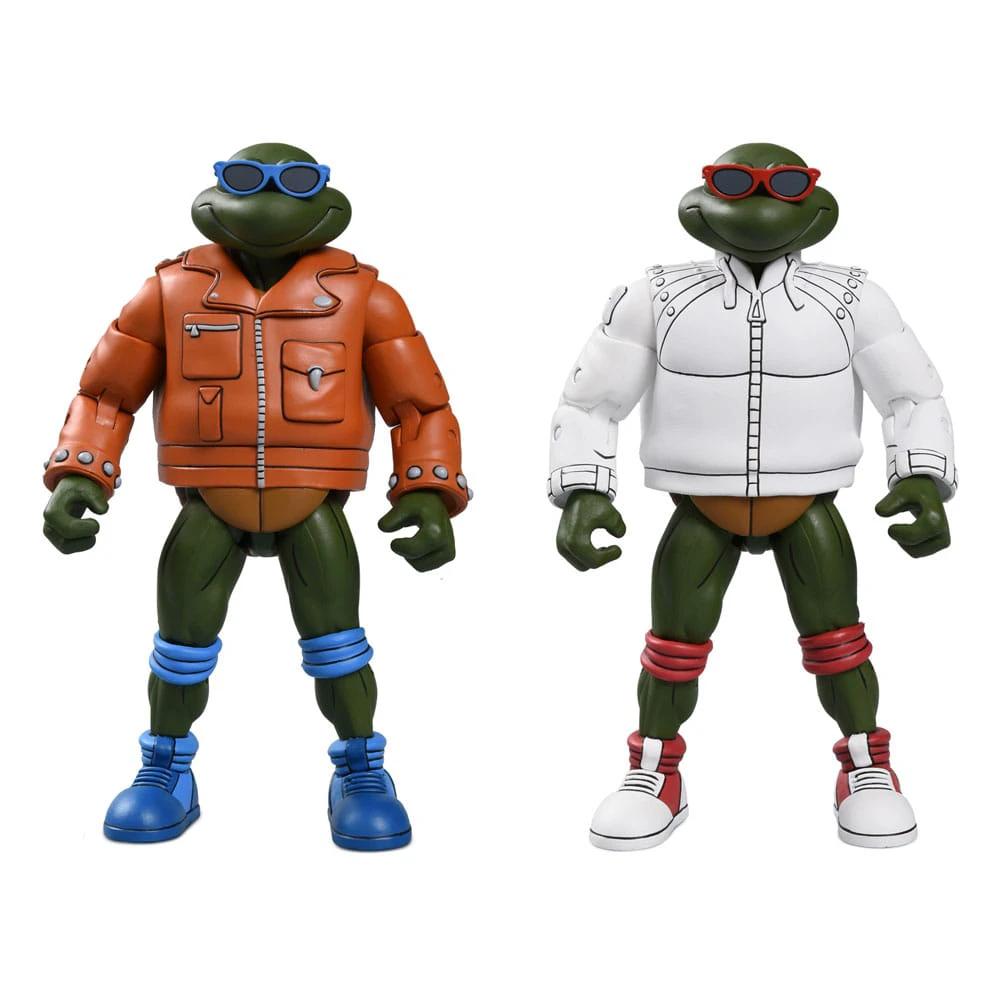 Tortugas Ninja (Cartoon) Figura Punk Leonard and Punk Raphael 2 Pack 18 cm