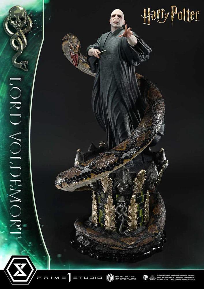 Harry Potter Estatua Real Elite Masterline Series 1/4 Lord Voldemort Bonus Version 83 cm