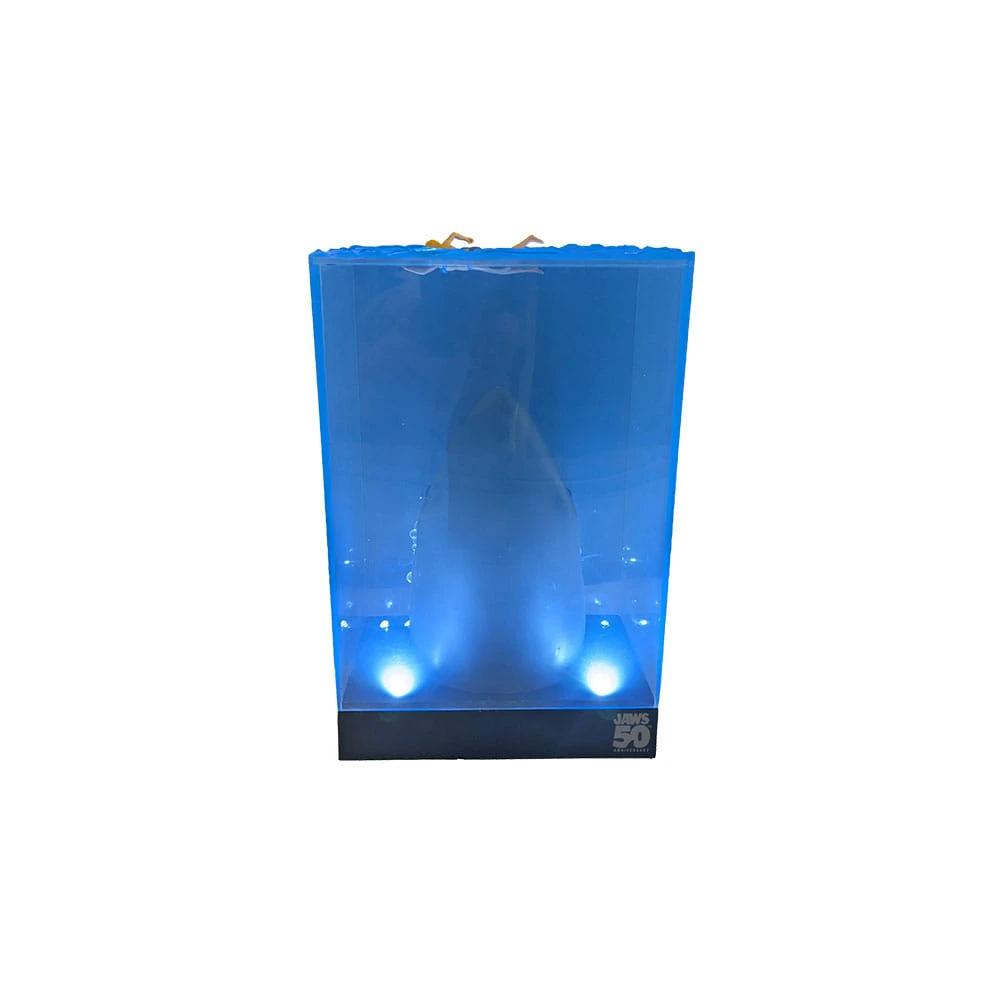Jaws Figura PVC 3D Poster 50th Anniversary 26 cm con luz LED