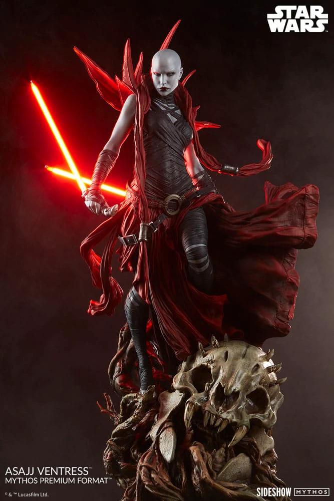 Star Wars Estatua Premium Format Asajj Ventress 69 cm
