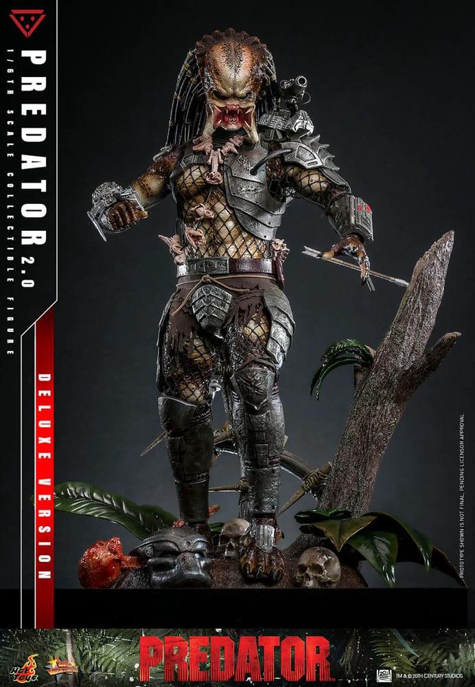 Depredador Figura Movie Masterpiece 1/6 Predator (2.0) Deluxe Version 34 cm ***AGOTADO***