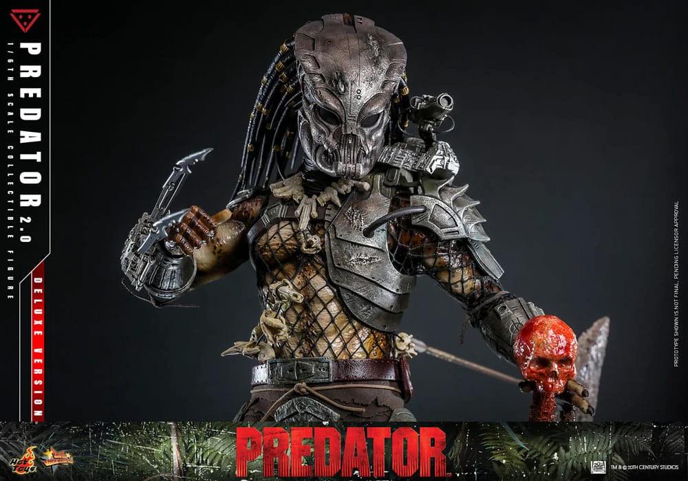 Depredador Figura Movie Masterpiece 1/6 Predator (2.0) Deluxe Version 34 cm ***AGOTADO***