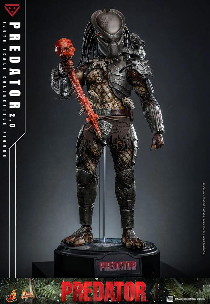 Depredador Figura Movie Masterpiece 1/6 Predator (2.0) 34 cm