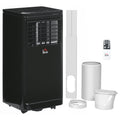 8000 BTU Mobile Portable Air Conditioner with Cooling, Dehumidifier, Portable AC Unit, Black