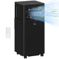 10000 BTU Portable Air Conditioner for Rooms Up to 441 Sq. Ft., 3-in-1 AC Unit, Black