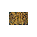 Yellow Tibetan Tiger Hand Tufted Wool Rug