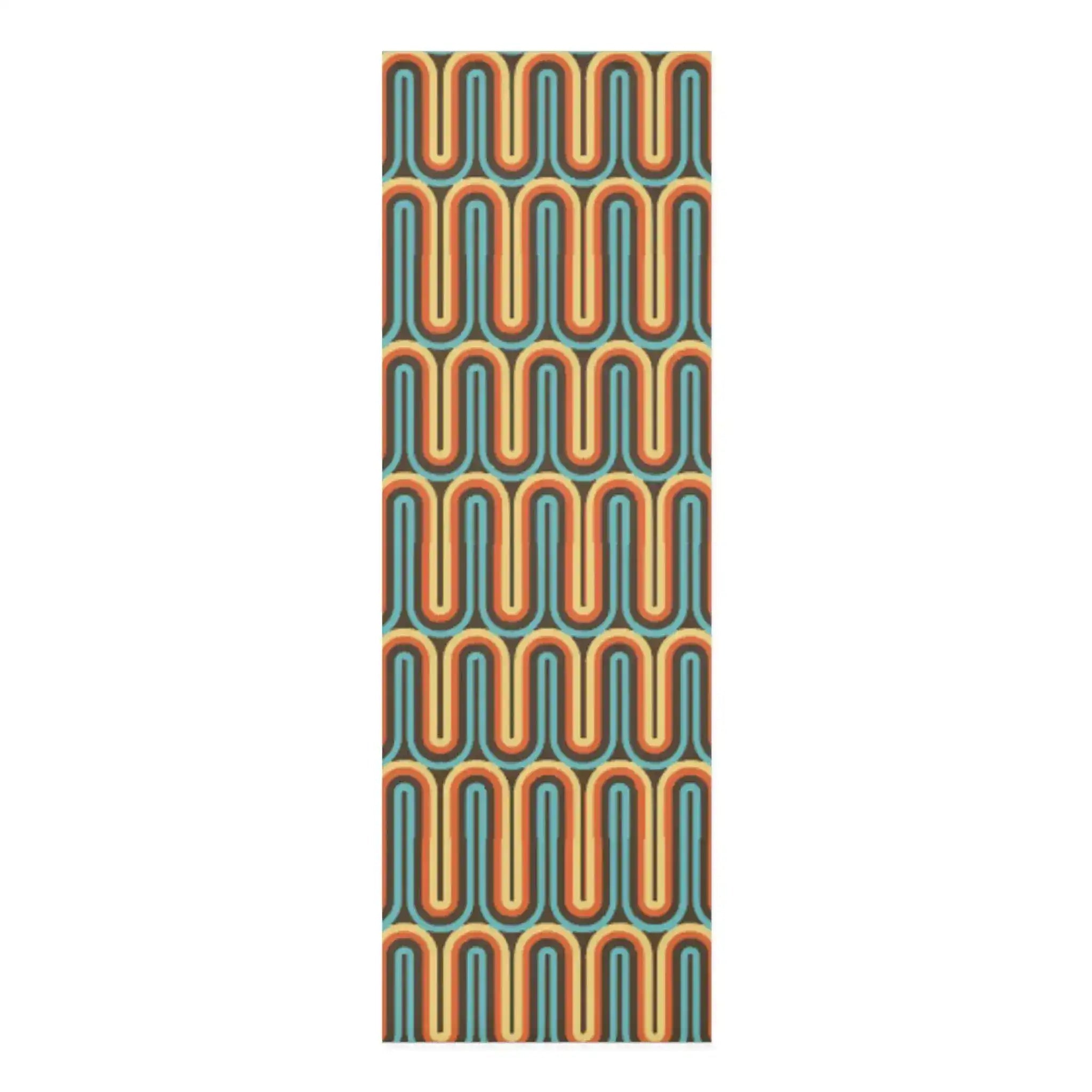 Vibrant Waves Foam Yoga Mat