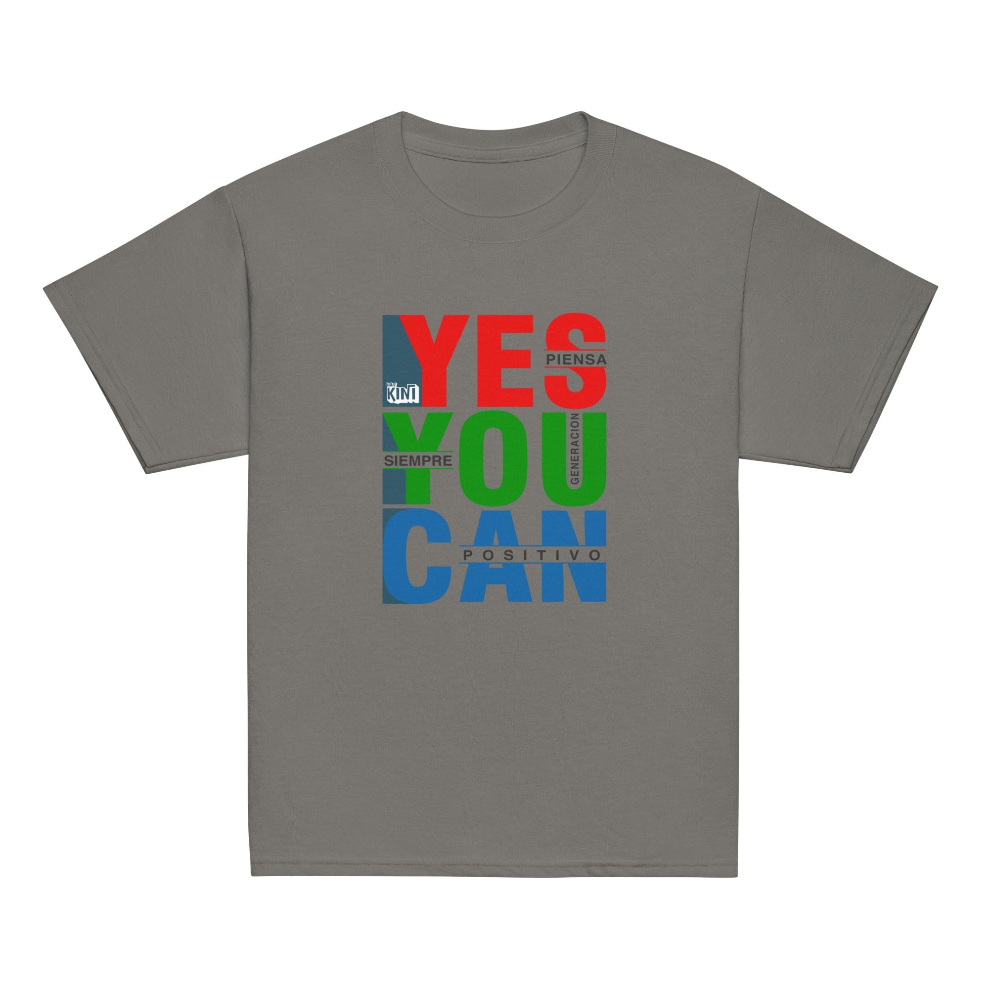 Camiseta para niño Piensa Positivo