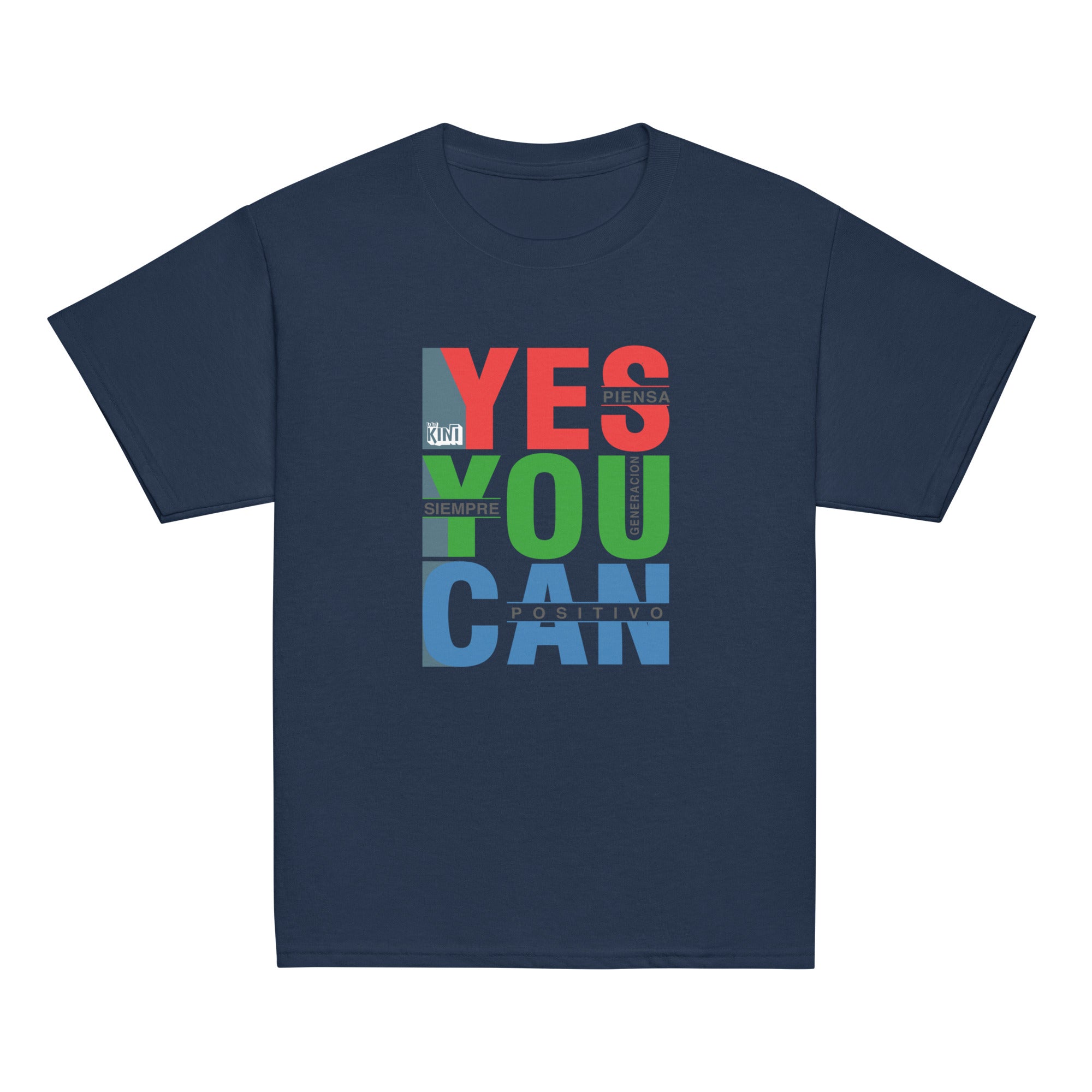 Camiseta para niño Piensa Positivo