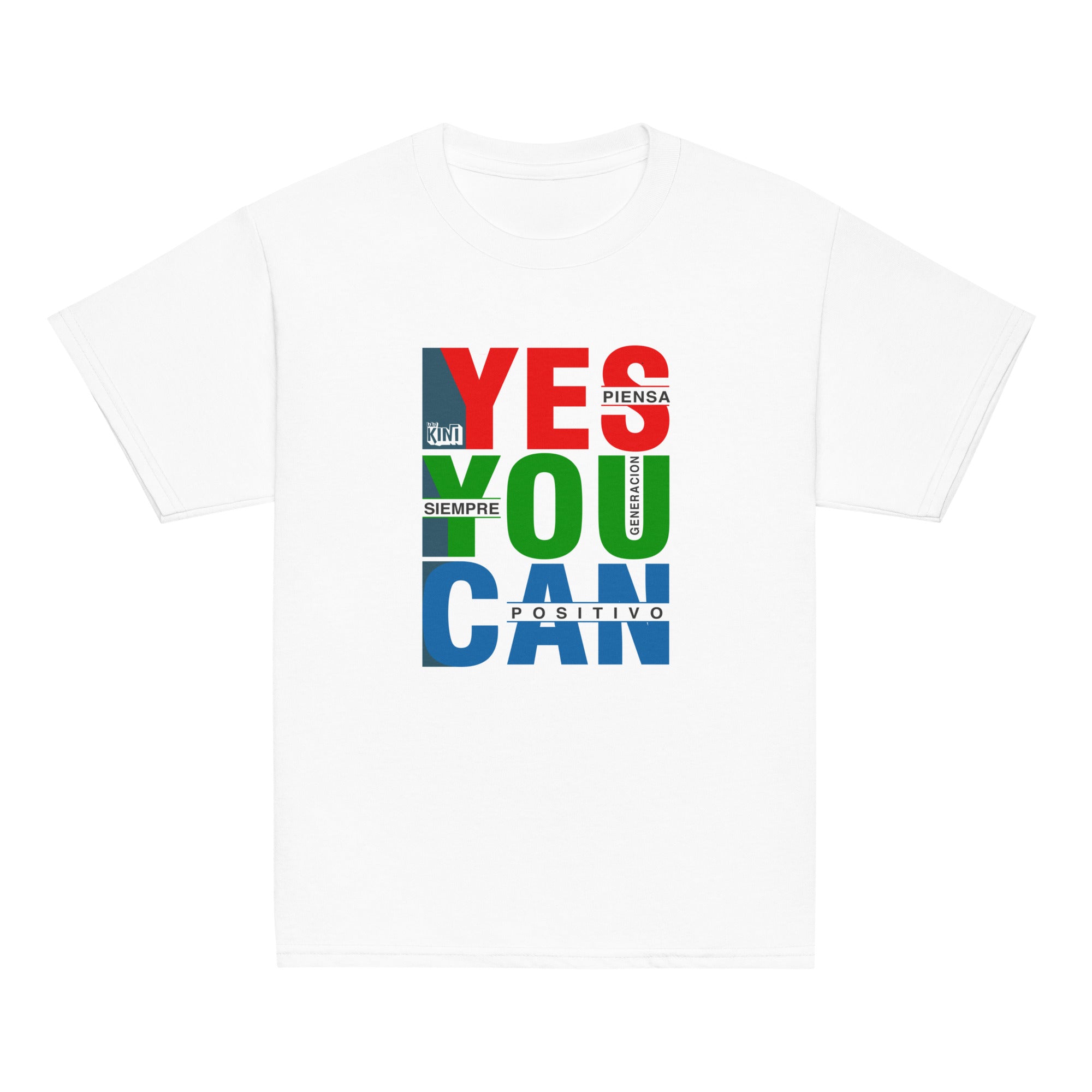 Camiseta para niño Piensa Positivo