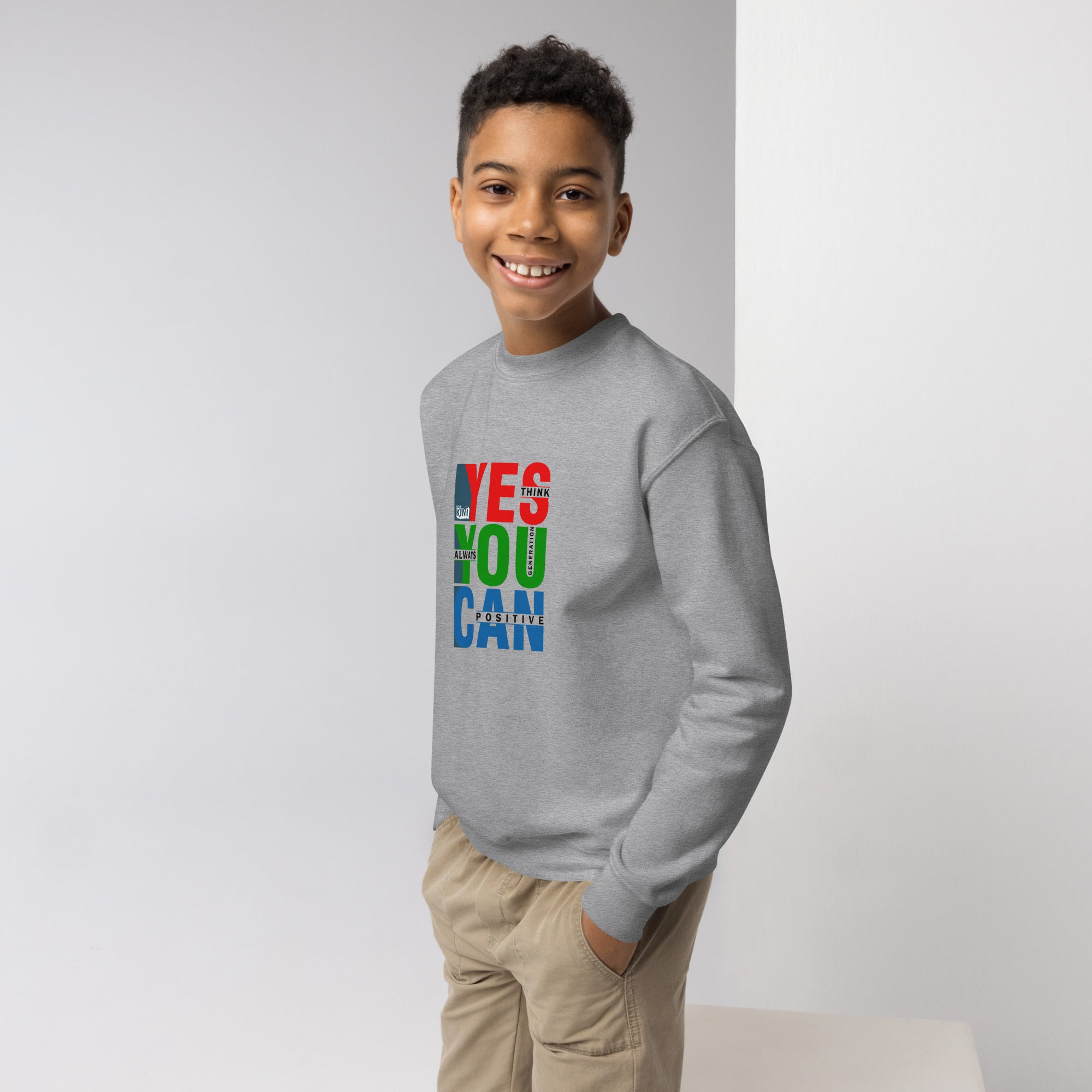Sudadera niño Yes You Can